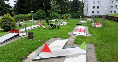 Ein Garten an der Unterkunft Fewo Grubenglück Hahnenklee