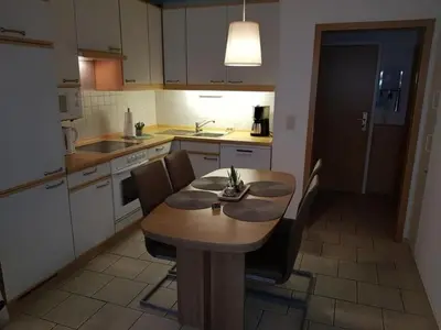 Küche/Küchenzeile in der Unterkunft Fewo Grubenglück Hahnenklee