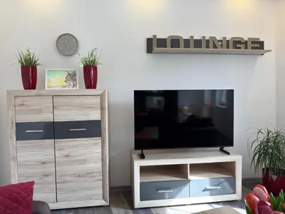 TV/Unterhaltungsangebot in der Unterkunft Ferienwohnung in Blankenburg