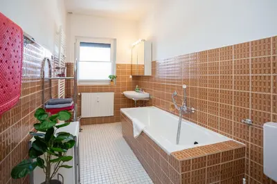 Ein Badezimmer in der Unterkunft Casa Natura