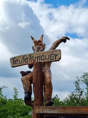 Grundriss der Unterkunft Ferienhaus Teufelsnest