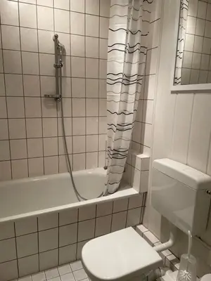 Ein Badezimmer in der Unterkunft Insel