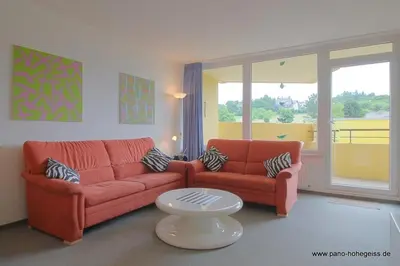 Ein Sitzbereich in der Unterkunft Apartment 228