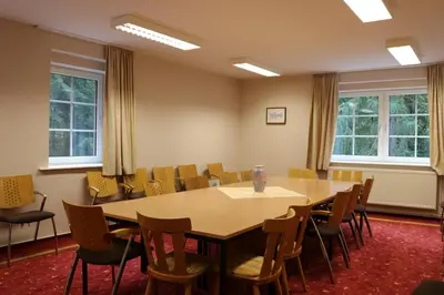 Der Geschäftsbereich oder Konferenzraum in der Unterkunft Waldhotel Harz Ilsenburg
