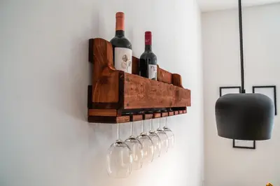 Getränke in der Unterkunft 4 Sterne Ferienwohnung , 65 qm
