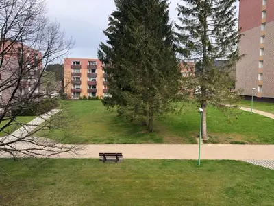 Ein Garten an der Unterkunft Hans im Glück