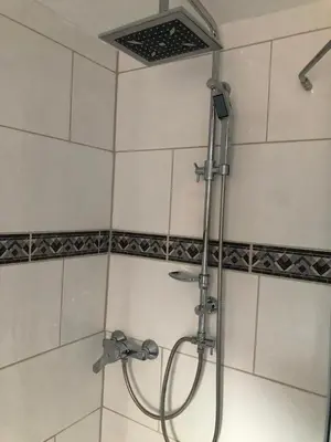 Ein Badezimmer in der Unterkunft Ferienwohnung Black Beauty