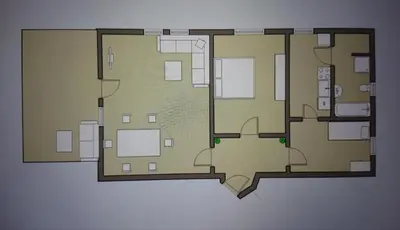 Grundriss der Unterkunft Ferienwohnung zur Silbertanne