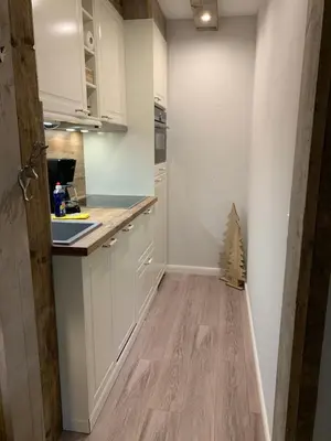 Küche/Küchenzeile in der Unterkunft ferienapartment hahnenklee Apart.3