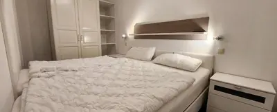 Ein Bett oder Betten in einem Zimmer der Unterkunft Apartment 444