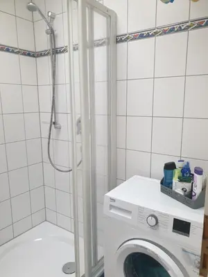 Ein Badezimmer in der Unterkunft Erholung Pur bei Nina