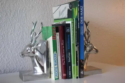 Die Bibliothek in der Ferienwohnung