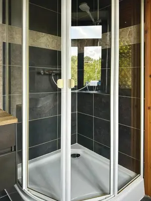 Ein Badezimmer in der Unterkunft Ferienhaus Nicole