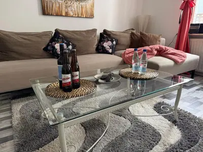 Getränke in der Unterkunft Ferienwohnung Roman Stadtkern von Quedlinburg 80qm