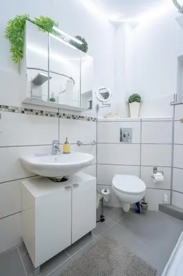 Ein Badezimmer in der Unterkunft Niedner