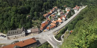 Die Umgebung um die Ferienwohnung