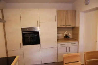 Küche/Küchenzeile in der Unterkunft Wohnung Julius 2