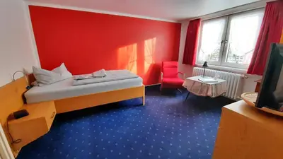 Ein Bett oder Betten in einem Zimmer der Unterkunft Haus Brigitte