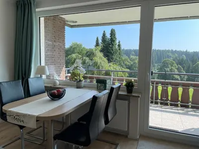Ein Balkon oder eine Terrasse in der Unterkunft Bergliebe