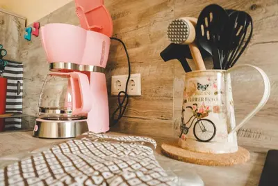 Kaffee-/Teezubehör in der Unterkunft am Erxleben-Hotel