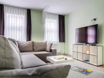 TV/Unterhaltungsangebot in der Unterkunft Ferienwohnung Schlossblick, Wernigerode