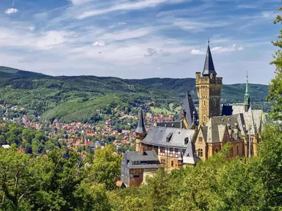 Naturlandschaft in der Nähe der Ferienwohnung