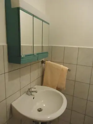 Ein Badezimmer in der Unterkunft Pension an der Stadtmauer Apartments