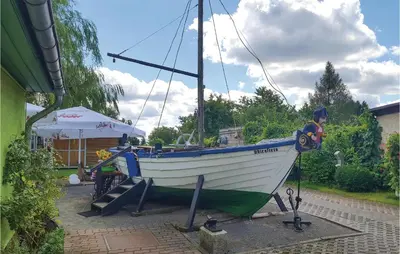 Ein Garten an der Unterkunft Ferienhäuser J