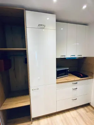 Küche/Küchenzeile in der Unterkunft Haus am See HS 716 S