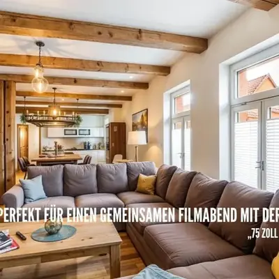 HARZER HEALING CENTER 2024 Gemütliche Landhauswohnung mit Fussbodenheizung