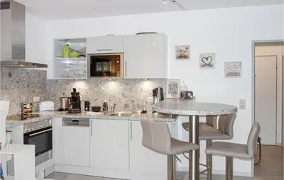 Küche/Küchenzeile in der Unterkunft 2 Bedroom Lovely Apartment In Goslar