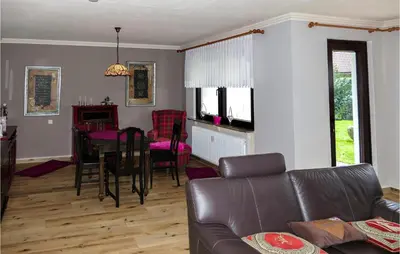 Ein Sitzbereich in der Unterkunft Nice Apartment In Hahnenklee With Wifi