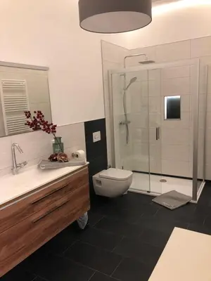 Ein Badezimmer in der Unterkunft Altstadtjuwel