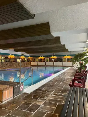 Der Swimmingpool an oder in der Nähe von Wald-Liebe-Fewo