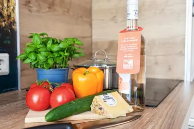 Essen in der Ferienwohnung oder in der Nähe