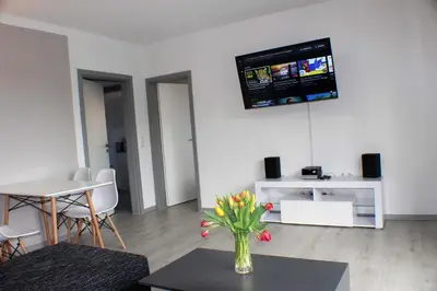 TV/Unterhaltungsangebot in der Unterkunft Ferienwohnungen Rittergasse
