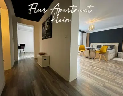 Ein Sitzbereich in der Unterkunft Ferienwohnung 1-4 Personen in Goslar