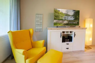 TV/Unterhaltungsangebot in der Unterkunft FeWo Rosi