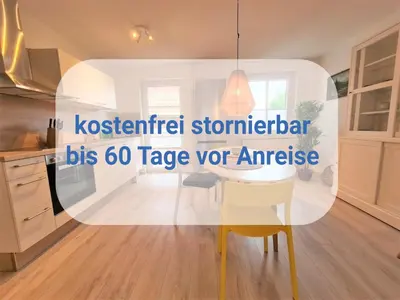 Küche/Küchenzeile in der Unterkunft Appartment Friedrich