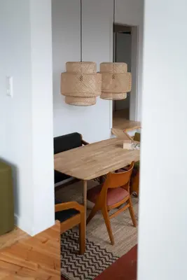 Ein Sitzbereich in der Unterkunft 80 Quadratmeter Komfortzone