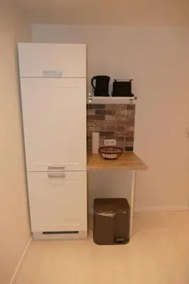 Küche/Küchenzeile in der Unterkunft Harzapart Appartement 2 