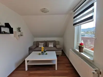 Ein Balkon oder eine Terrasse in der Unterkunft Amys Ferienwohnungen Bad Harzburg