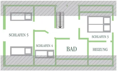 Grundriss der Unterkunft Ferienhaus 
