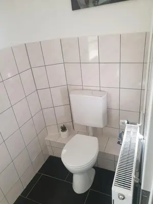 Ein Badezimmer in der Unterkunft Ferienwohnung Leonie