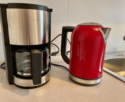 Kaffee-/Teezubehör in der Unterkunft Bergfürst