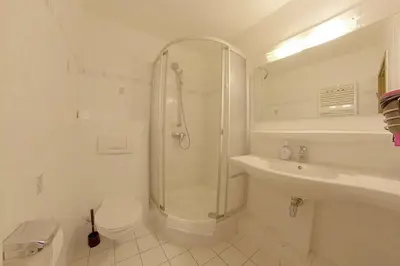 Ein Badezimmer in der Unterkunft Apartment 457