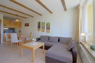 Küche/Küchenzeile in der Unterkunft Apartment 457
