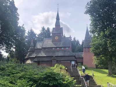 Ein Garten an der Unterkunft Ferienwohnung Seeblick