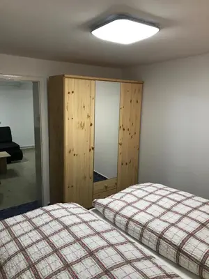 Ein Bett oder Betten in einem Zimmer der Unterkunft Cozy Braunlage