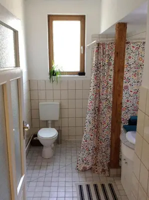 Ein Badezimmer in der Unterkunft Wanderlust